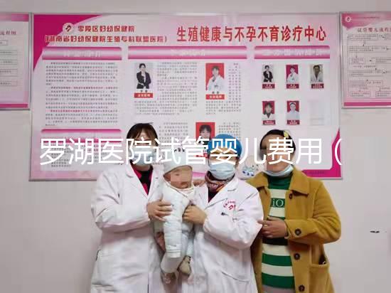 羅湖醫(yī)院試管嬰兒費(fèi)用(羅湖醫(yī)院試管嬰兒費(fèi)用可以報(bào)銷嗎)