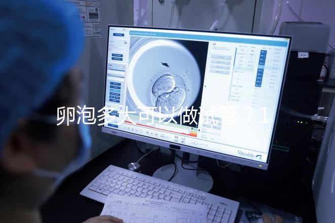 卵泡多大可以做試管？18可用,大小越接近22mm質量最好