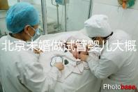 北京未婚做試管嬰兒大概多少錢?