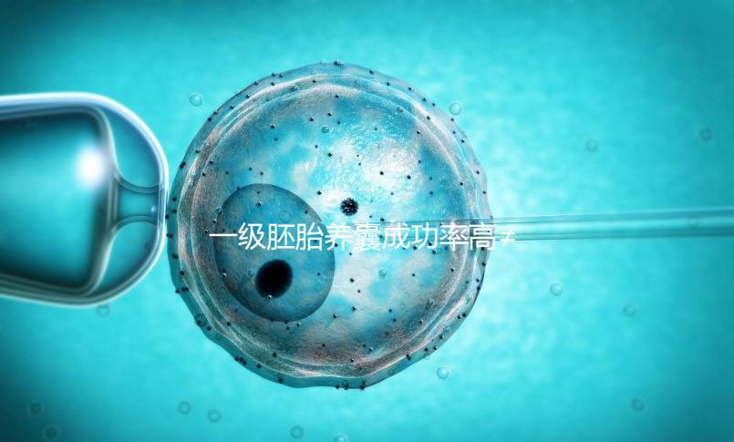 一級(jí)胚胎養(yǎng)囊成功率高≠零失敗，染色體異常是主要原因