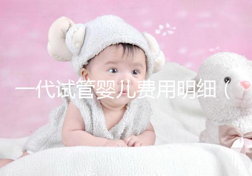 一代試管嬰兒費用明細(xì)（一代試管嬰兒費用明細(xì)濱州）