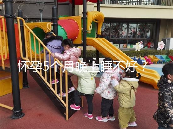 懷孕5個(gè)月晚上睡不好？可能是你睡覺姿勢(shì)不對(duì)