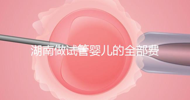 湖南做試管嬰兒的全部費(fèi)用大概是多少錢？附湖南試管嬰兒醫(yī)院排名一覽！