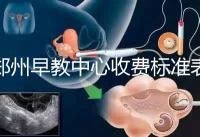 鄭州早教中心收費標準表2024年，不同項目價格不同