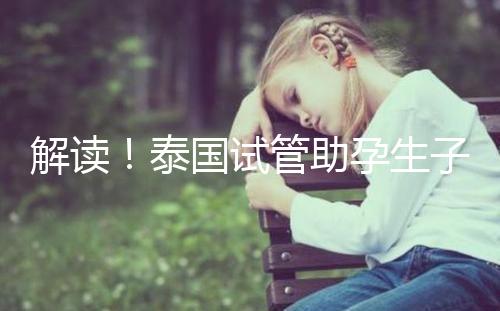 解讀！泰國試管助孕生子費用明細清單，花多少錢？