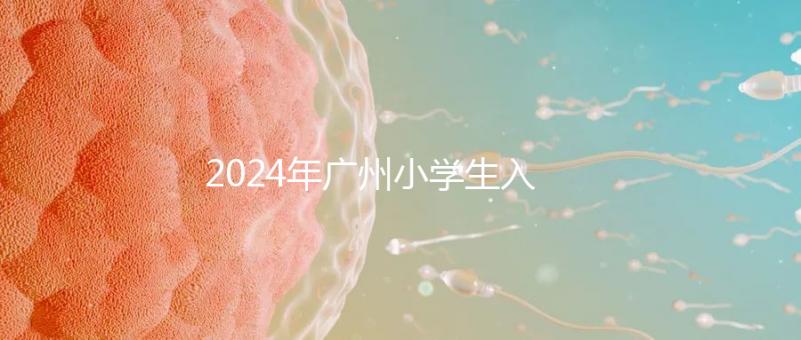 2024年廣州小學生入學年齡新規定,荔灣區6歲以上是基本條件